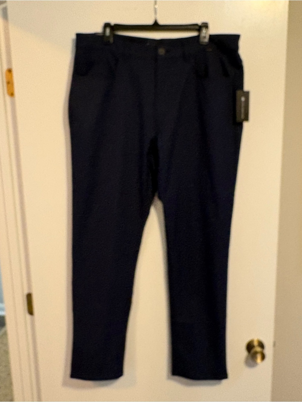 Travis Mathew Men’s size 36X32 “Open to Close 2.0” Standard Fir Navy Pants NWT!